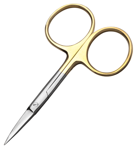 White River Fly Shop Gold Loop Scissors - Iris Scissors